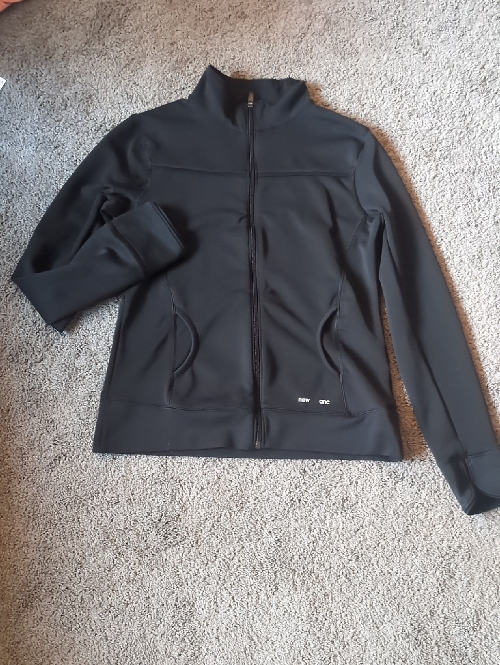 Black Athletic Hoodie